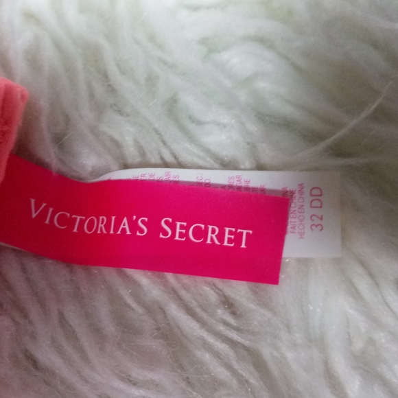 Victoria's Secret Color Block Piped Bikini Top Size 32DD - Picture 7 of 8